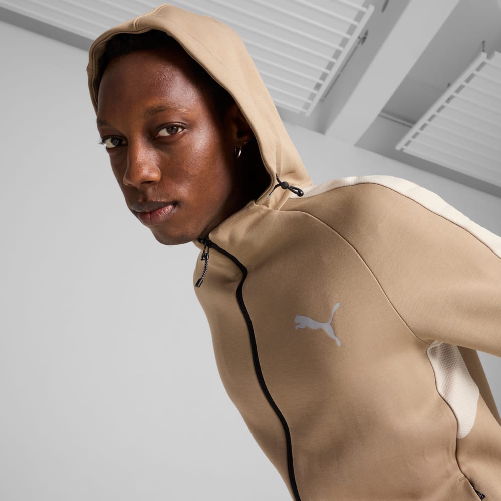 Изображение Puma Кофта EVOSTRIPE Full-Zip Hoodie Men #2: Oak Branch