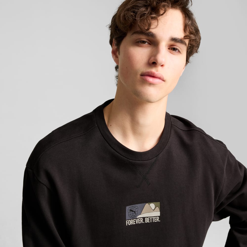 Зображення Puma Світшот BETTER SPORTSWEAR Crew Men #2: Puma Black