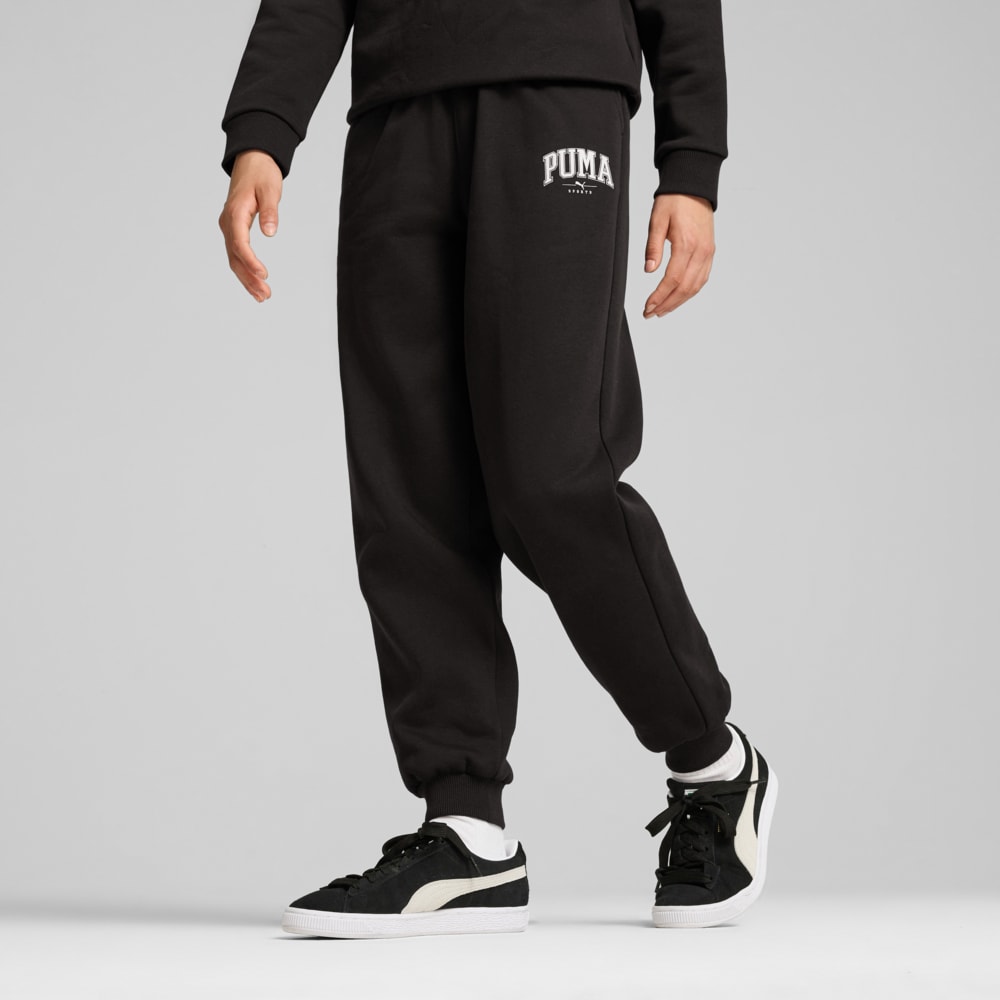 Изображение Puma Детские спортивные брюки PUMA SQUAD Sweatpants Youth #1: Puma Black
