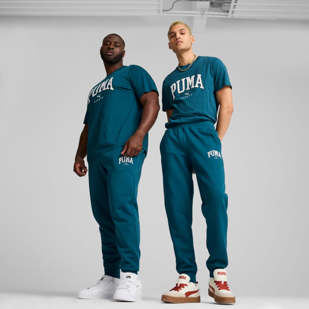 Изображение Puma Брюки спортивные PUMA SQUAD Sweatpants Men #1: Cold Green