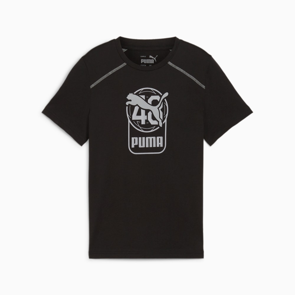 Изображение Puma Детская футболка ACTIVE SPORTS Graphic Tee Youth #1: Puma Black