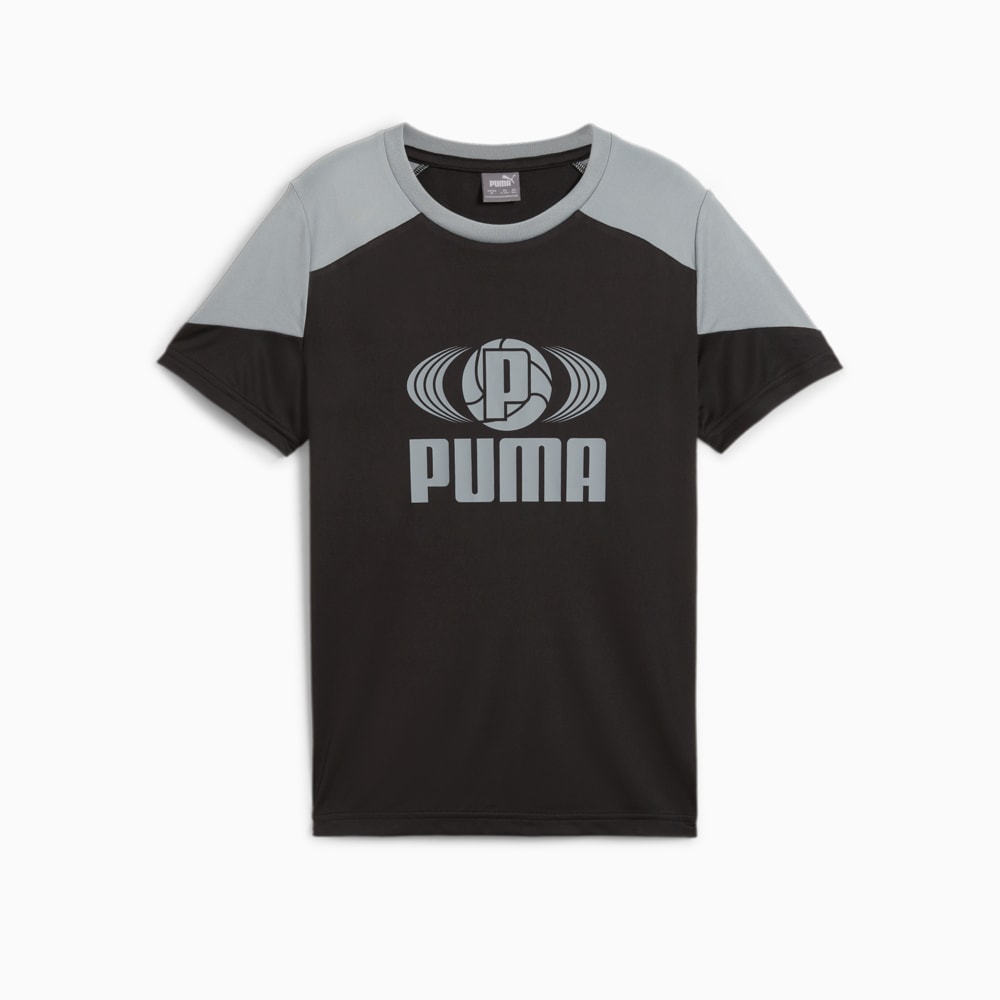 Изображение Puma Детская футболка ACTIVE SPORTS Poly Tee Youth #1: Puma Black