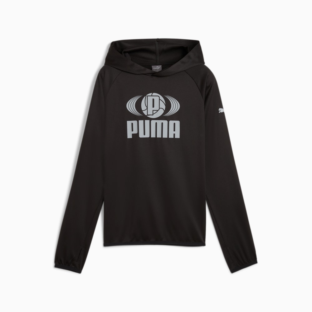 Изображение Puma Детское худи ACTIVE SPORTS Hoodie Youth #1: Puma Black