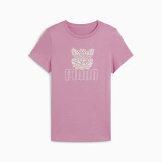 Изображение Puma Детская футболка ESS+ TROPICAT Tee Youth