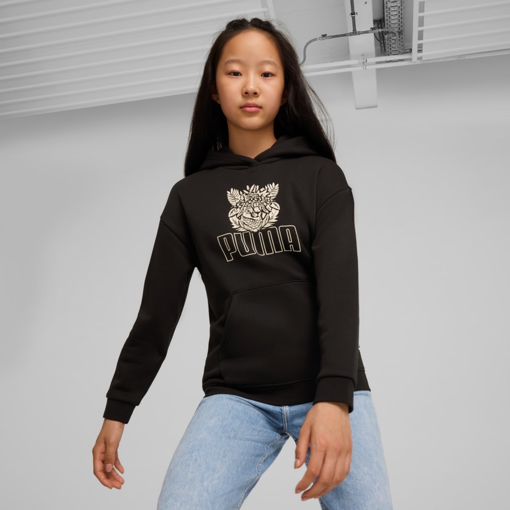 Зображення Puma Дитяче худі ESS+ TROPICAT Hoodie Youth #1: Puma Black