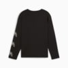 Изображение Puma Детский лонгслив ESS+ MID 90s Long-Sleeve Tee Youth #5: Puma Black