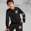 Изображение Puma Детский лонгслив ESS+ MID 90s Long-Sleeve Tee Youth #1: Puma Black