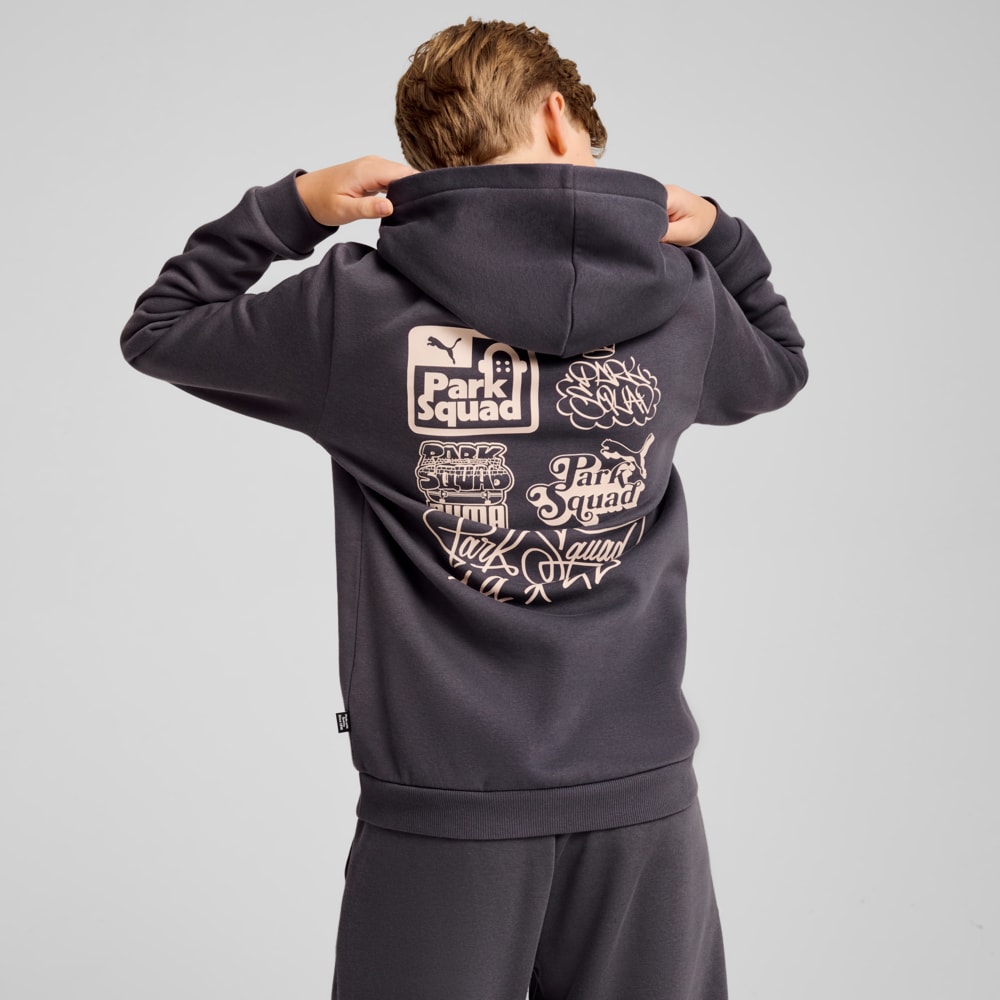 Зображення Puma Дитяче худі ESS+ MID 90s Hoodie Youth #2: Galactic Gray
