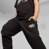 Изображение Puma Детские спортивные брюки ESS+ PUMA Sweatpants Youth #2: Puma Black