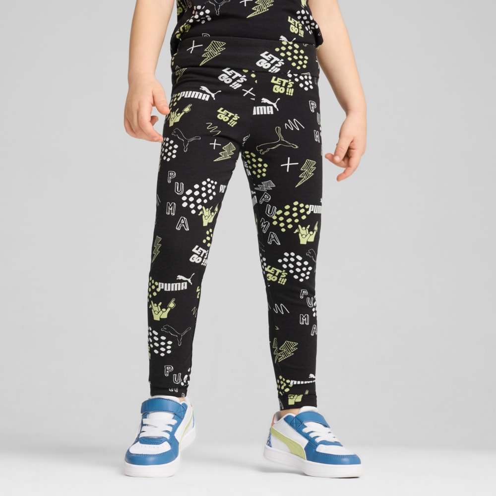 Изображение Puma Детские леггинсы ESS+ PUMA Leggings Kids #1: Puma Black