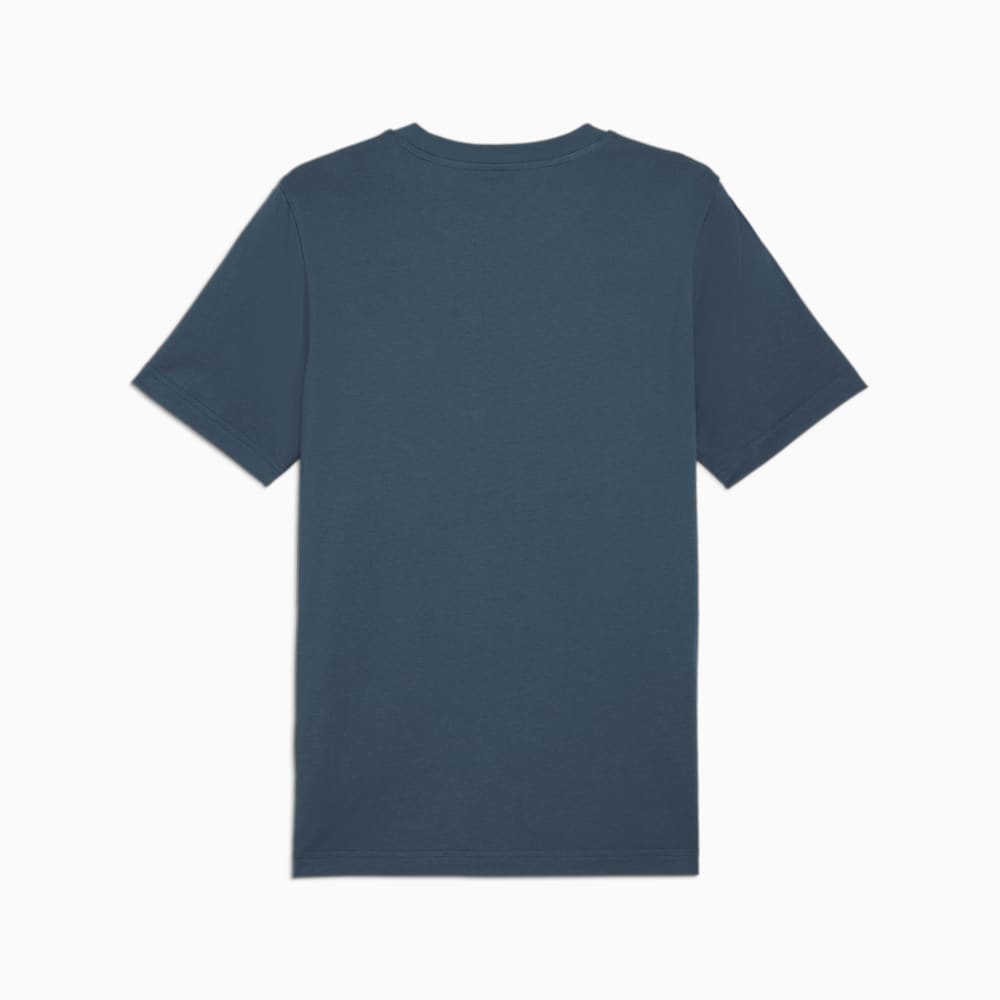 Изображение Puma Футболка ESS ELEVATED Embroidered Tee Men #2: Gray Skies