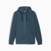 Изображение Puma Кофта ESS ELEVATED Full-Zip Hoodie Men #1: Gray Skies