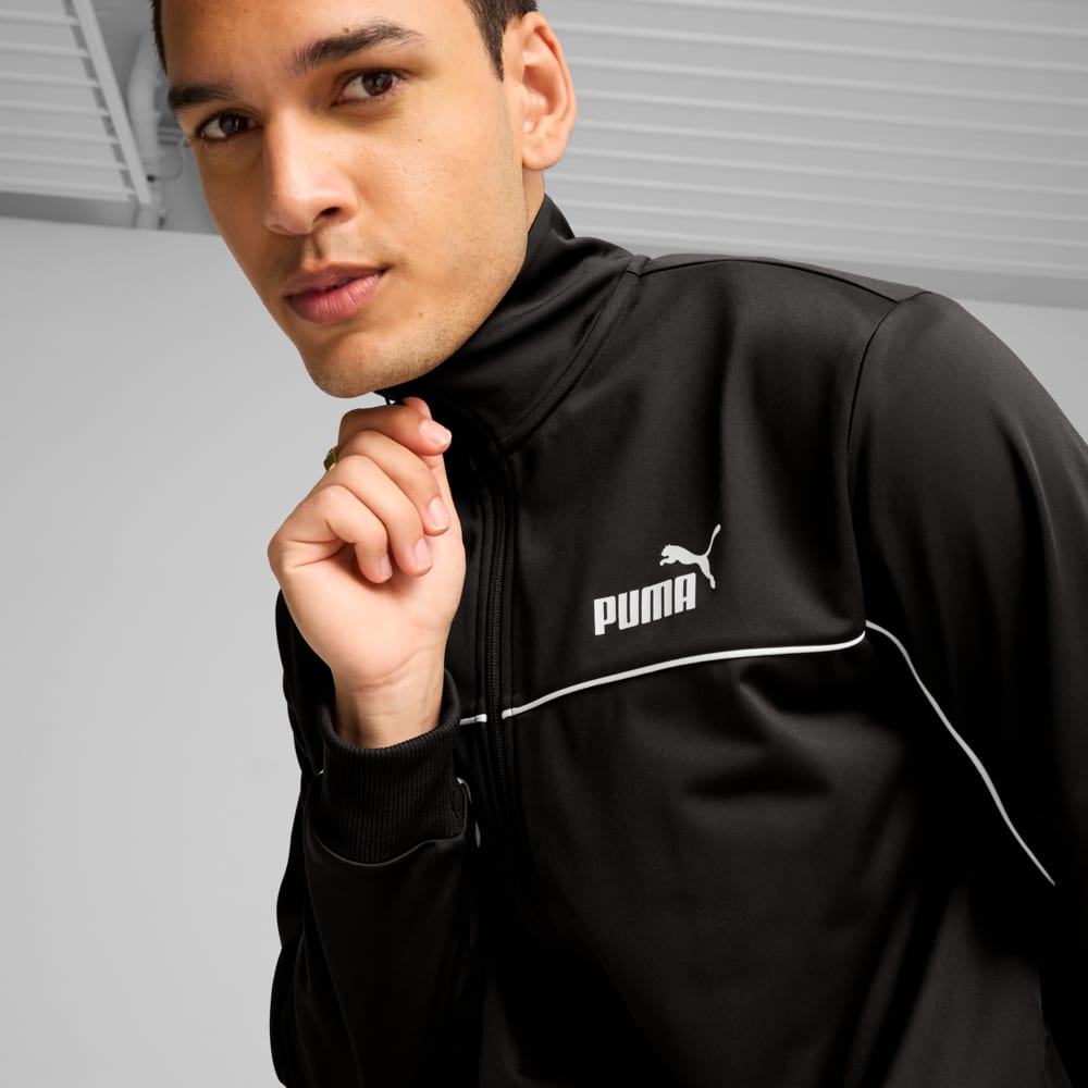 Зображення Puma Спортивний костюм Piping Tracksuit Men #2: Puma Black