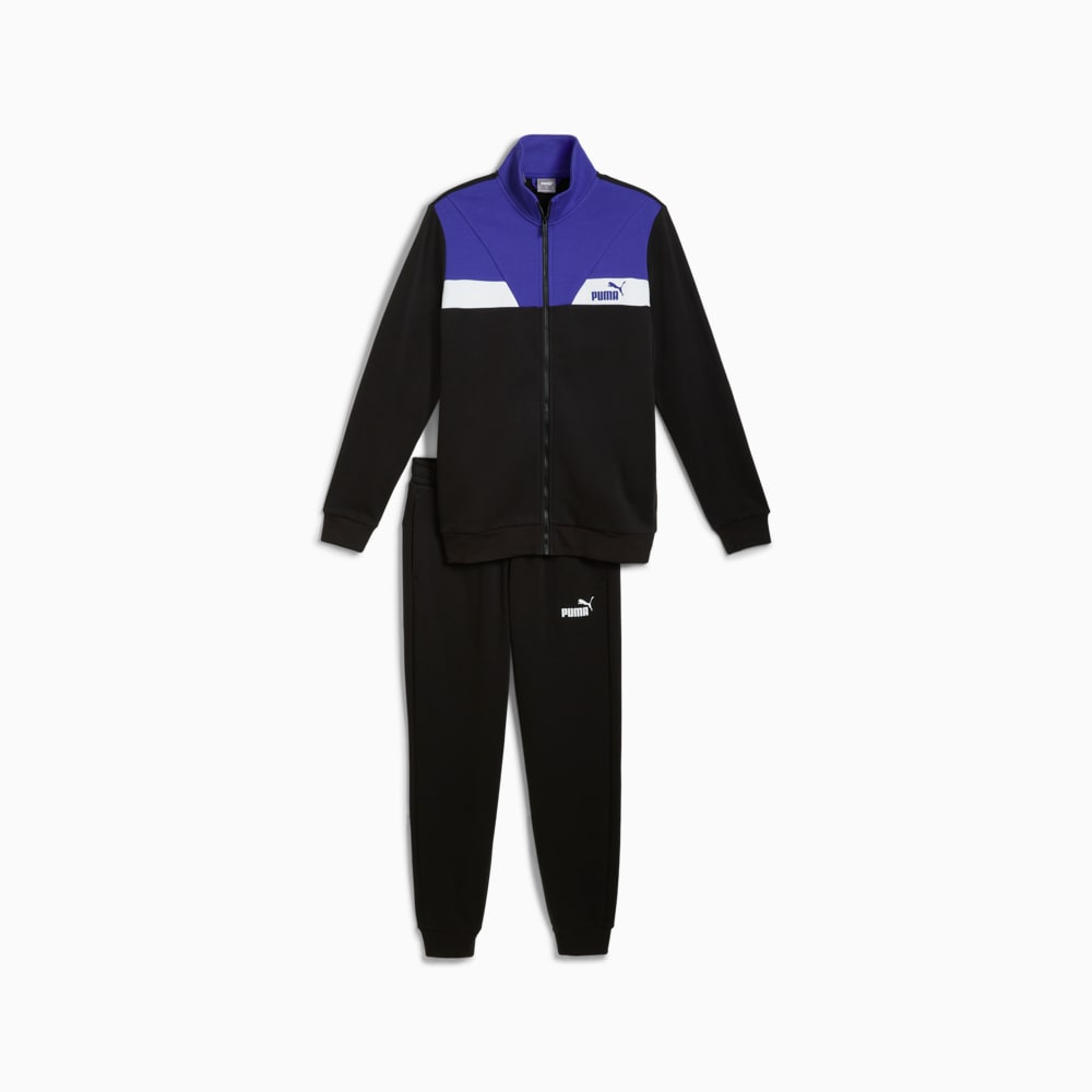 Изображение Puma Спортивный костюм POWER Tracksuit Men #1: PUMA Black-Lapis Lazuli