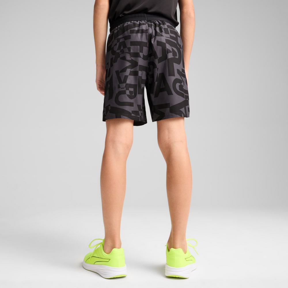 Зображення Puma Дитячі шорти All-Over Print Shorts Youth #2: Puma Black