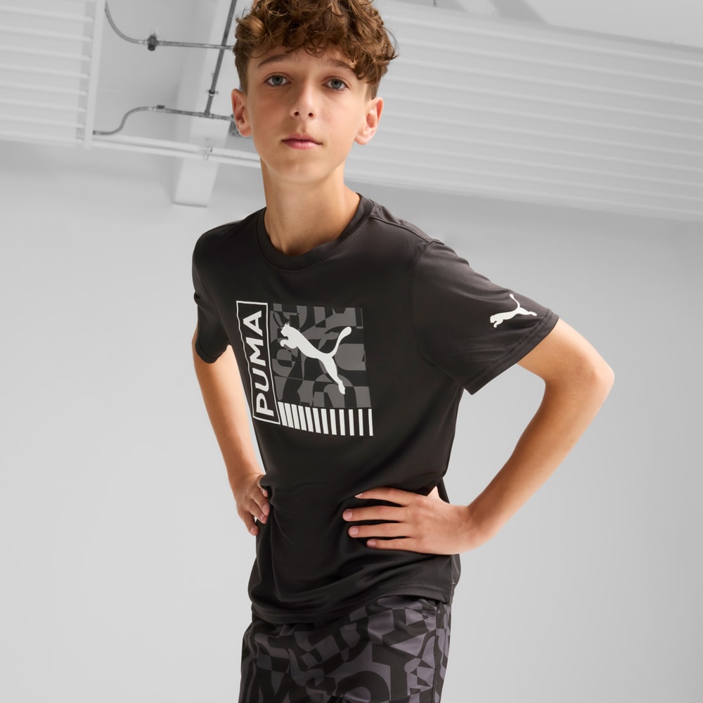 Зображення Puma Дитяча футболка PUMA FIT Tee Youth #1: Puma Black
