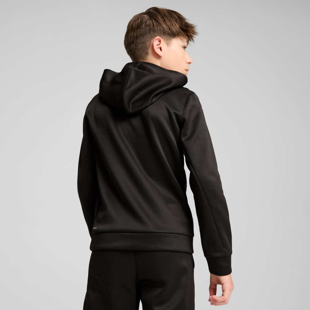 Изображение Puma Детское худи PUMA FIT Hoodie Youth #2: Puma Black