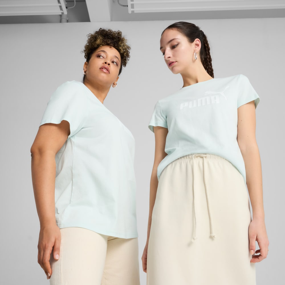 Зображення Puma Футболка ESS No. 1 Logo Tee Women #1: Peaceful Blue