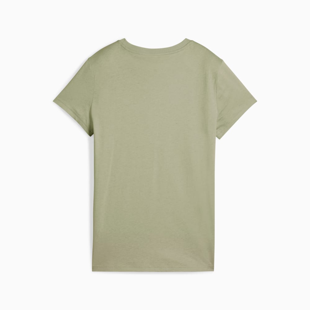 Зображення Puma Футболка Essentials Small No. 1 Logo Tee Women #2: Lux Army