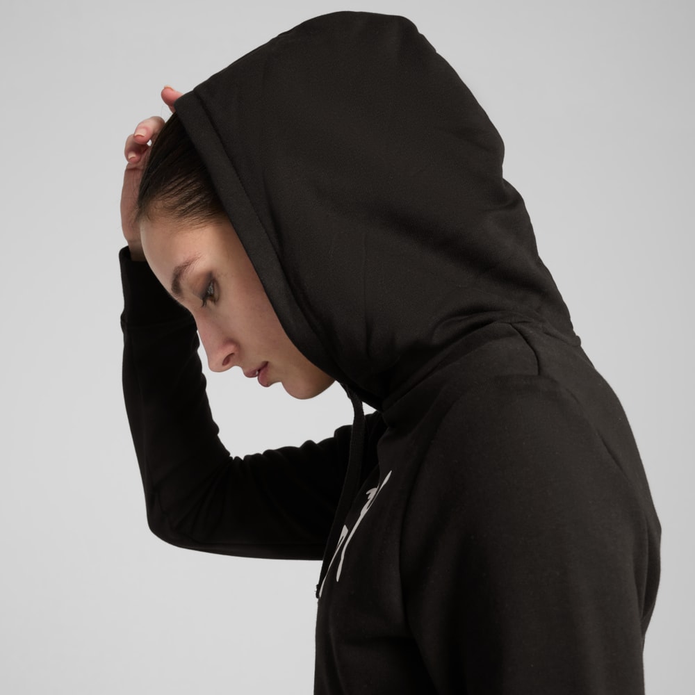Изображение Puma Худи ESS No. 1 Logo Hoodie Women #2: Puma Black