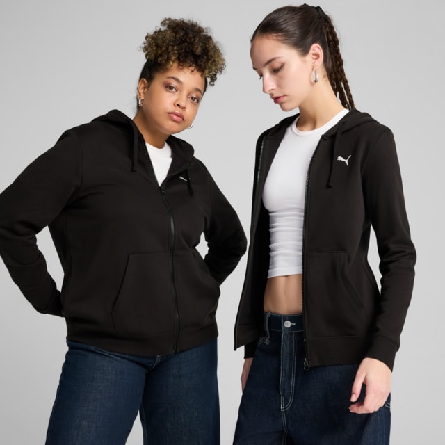 Imagen PUMA Chaqueta con capucha Essentials para mujer