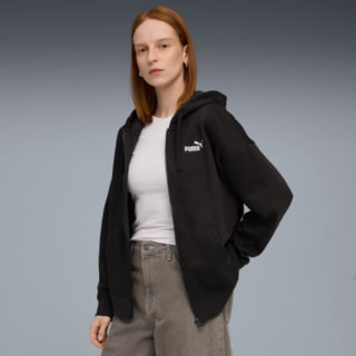 Изображение Puma Кофта ESS Small No. 1 Logo Comfort Full-Zip Hoodie Women