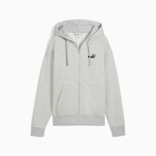 Imagen PUMA Polerón con gorro y cierre ESS Small No. 1 Logo Comfort para mujer