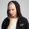 Изображение Puma Кофта ESS Small No. 1 Logo Comfort Full-Zip Hoodie Women #2: Puma Black