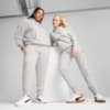 Изображение Puma Брюки ESS Small No. 1 Logo Sweatpants Women #1: light gray heather