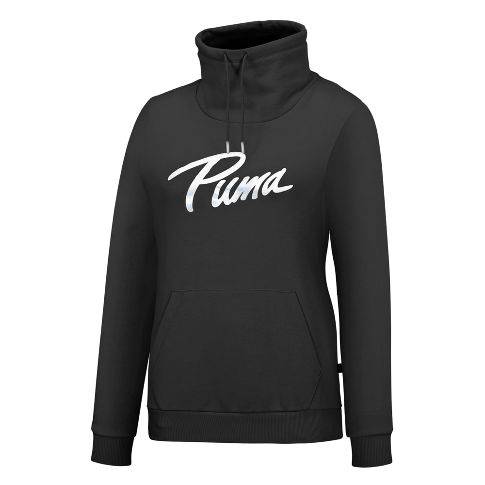Puma cowl neck hoodie top