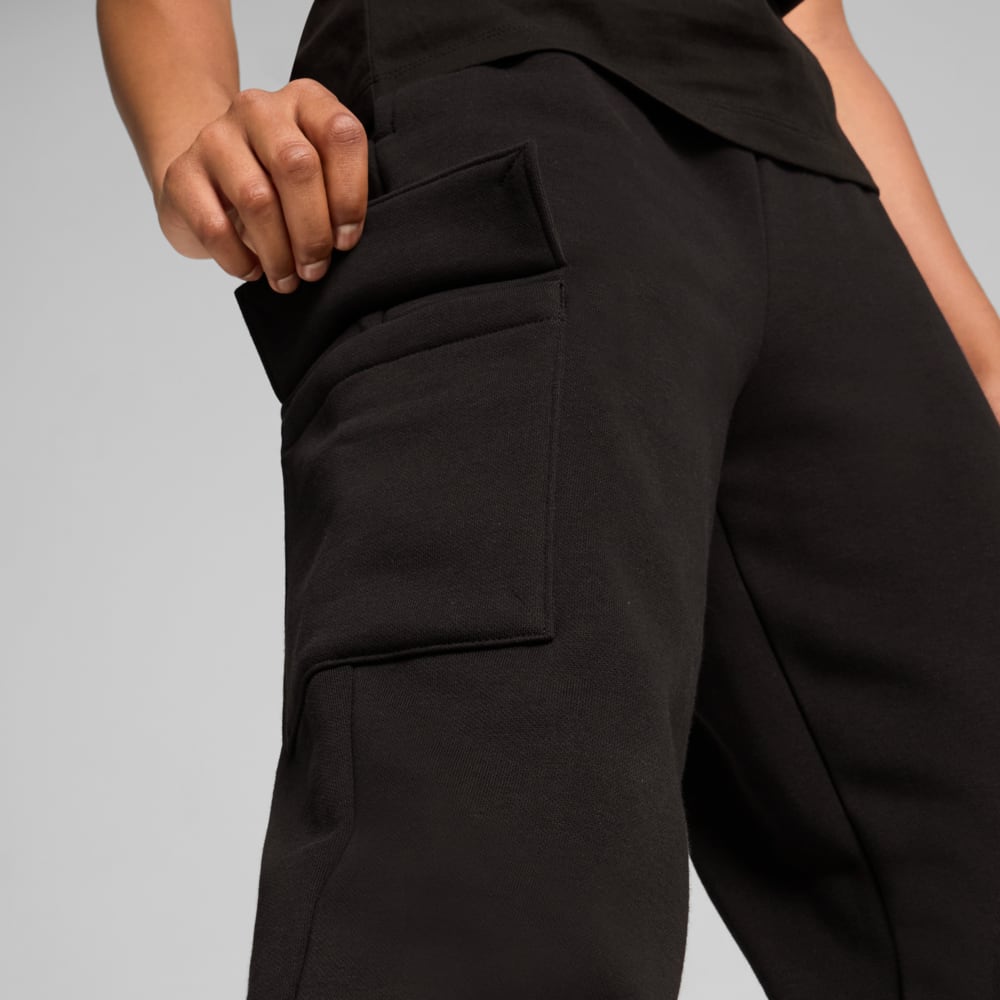Изображение Puma Брюки ESS+ Cargo Pants Women #2: Puma Black