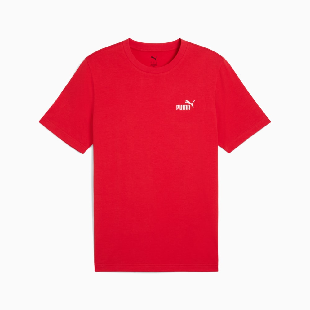 Изображение Puma Футболка Essentials Small No. 1 Logo Tee Men #1: For All Time Red