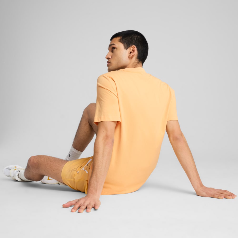 Изображение Puma Футболка Essentials Small No. 1 Logo Tee Men #2: Almost Apricot