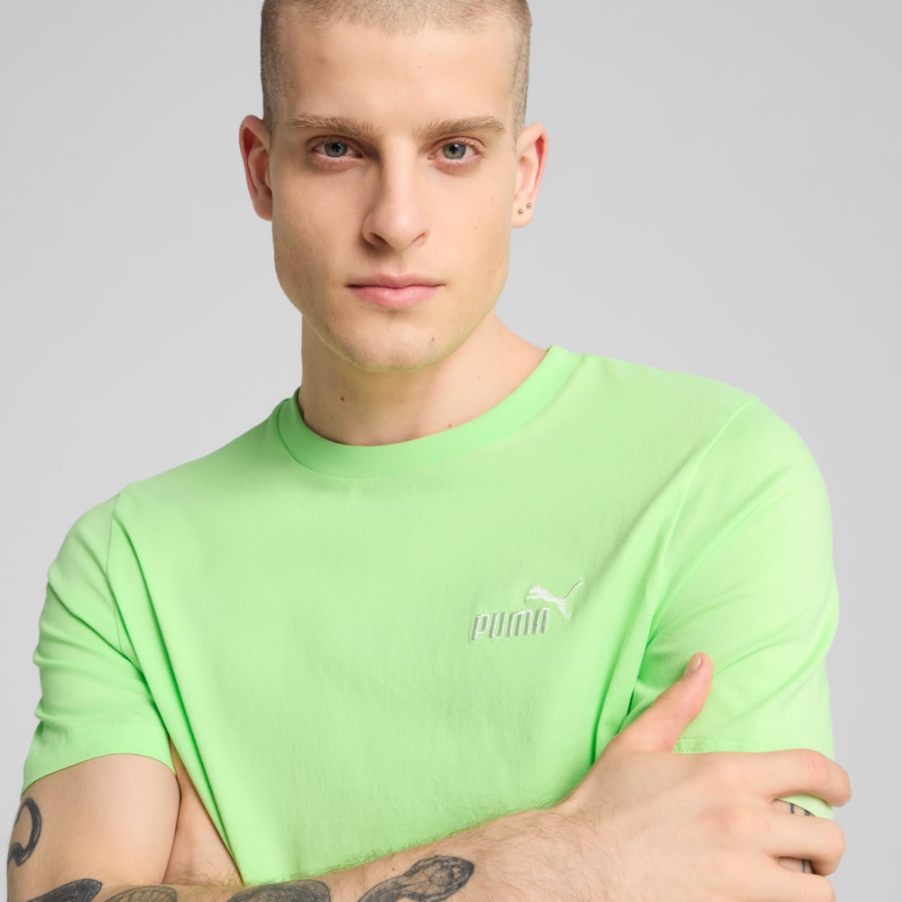 Изображение Puma Футболка Essentials Small No. 1 Logo Tee Men #2: Spring Fern
