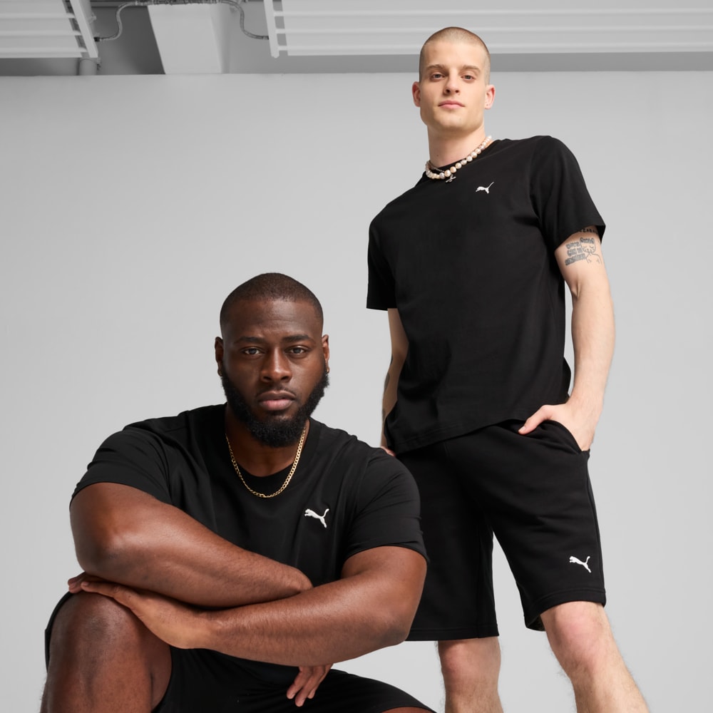 Изображение Puma Футболка Essentials Small Logo Tee Men #1: Puma Black