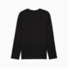 Изображение Puma Лонгслив Essentials No. 1 Logo Long Sleeve Tee Men #7: Puma Black