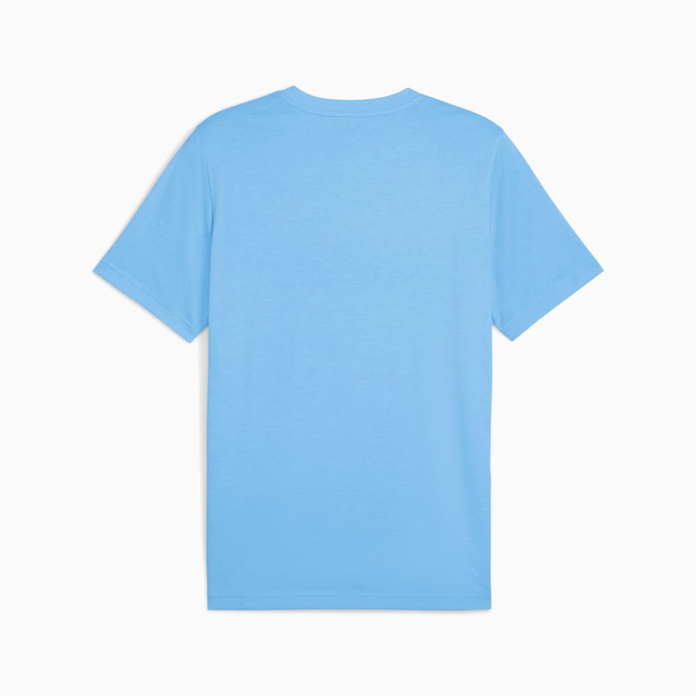 Изображение Puma Футболка Essentials No. 1 Logo Heather Tee Men #2: Team Light Blue