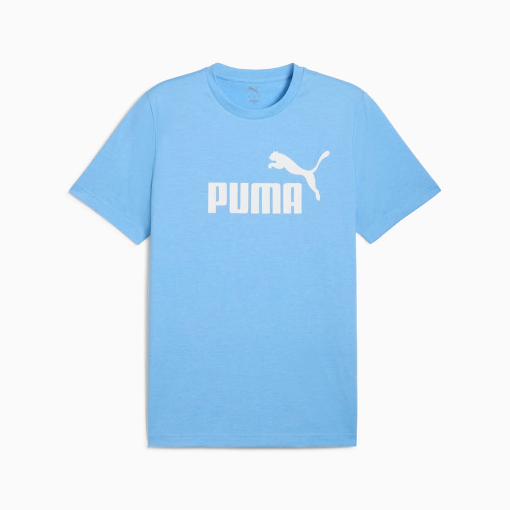 Изображение Puma Футболка Essentials No. 1 Logo Heather Tee Men #1: Team Light Blue