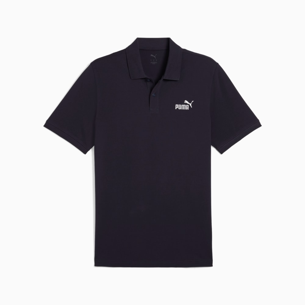Изображение Puma Поло Essentials No. 1 Logo Pique Polo Men #1: new navy