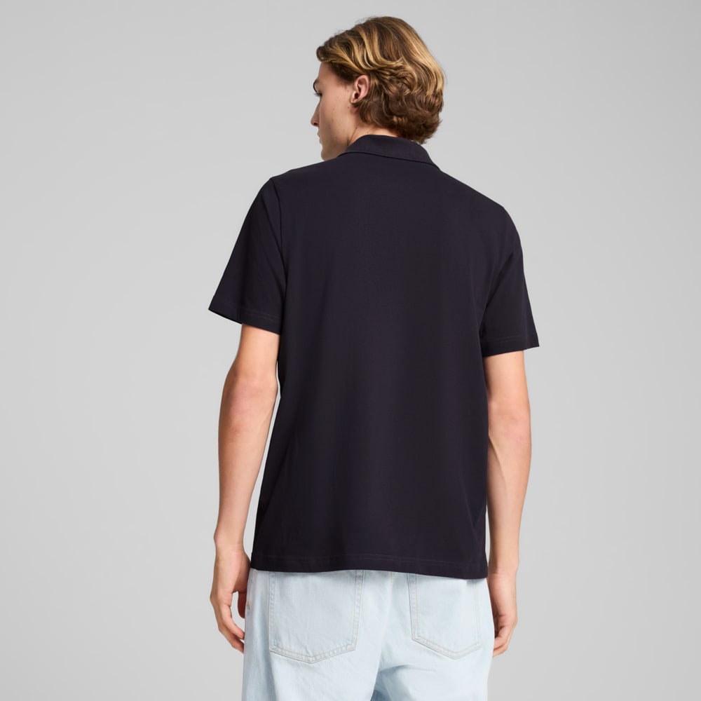 Изображение Puma Поло Essentials No. 1 Logo Jersey Polo Men #2: new navy