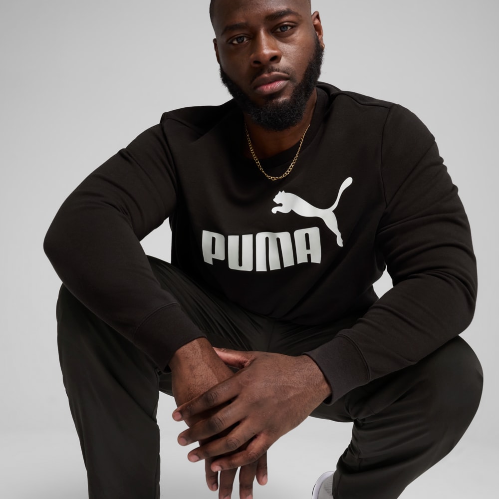Изображение Puma Свитшот Essentials No. 1 Logo Crew Men #2: Puma Black