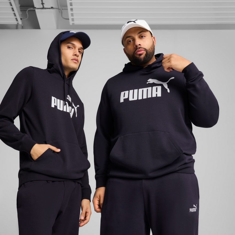 Изображение Puma Детское худи Essentials No. 1 Logo Hoodie Youth #1: new navy
