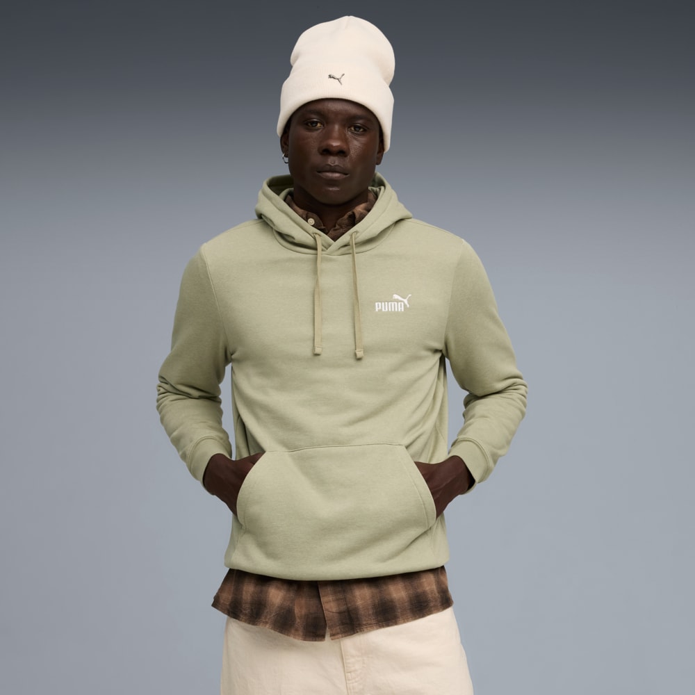 Imagen PUMA Polerón con capucha Essentials Small con logo n.º 1 para hombre #1