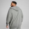 Изображение Puma Кофта Essentials No. 1 Logo Full-Zip Hoodie Men #4: Medium Gray Heather