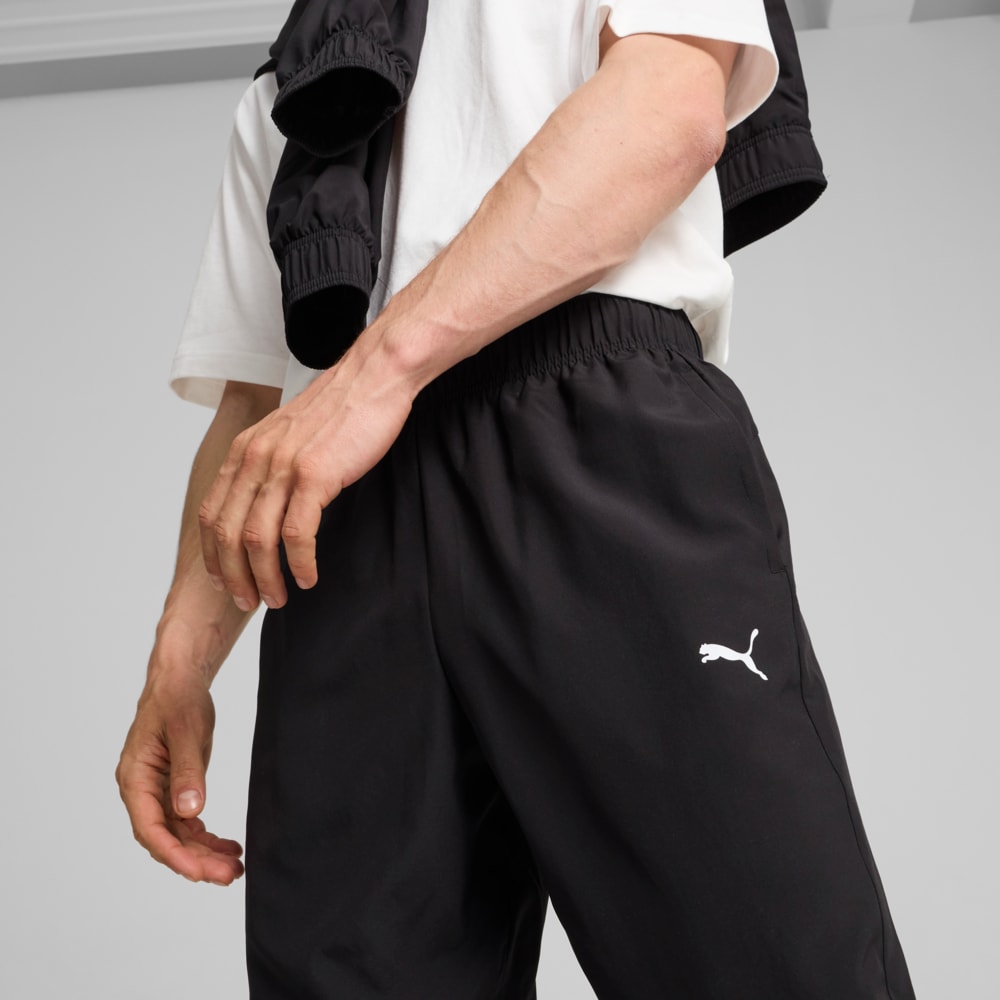 Зображення Puma Спортивний костюм Woven Half-Zip Tracksuit Men #2: Puma Black
