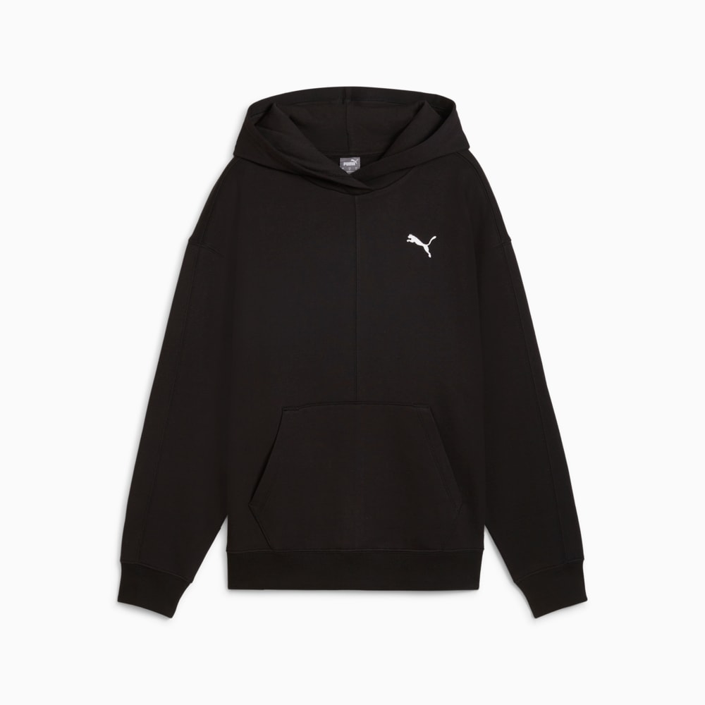 Long black womens hoodie 2025