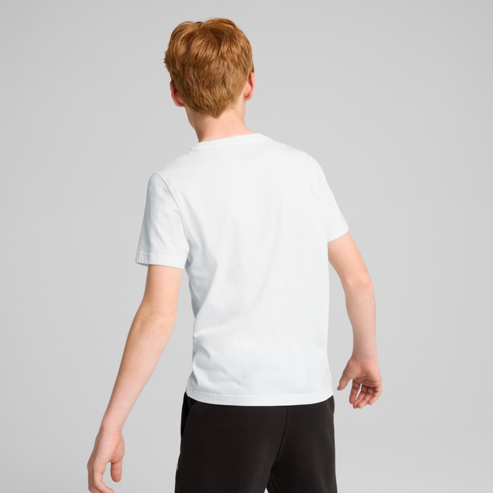 Изображение Puma Детская футболка PUMA SQUAD Big Graphic Tee Youth #2: Puma White