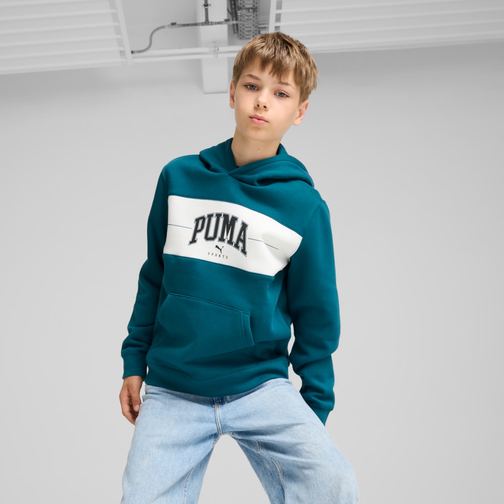 Зображення Puma Дитяче худі PUMA SQUAD Hoodie Youth #1: Cold Green