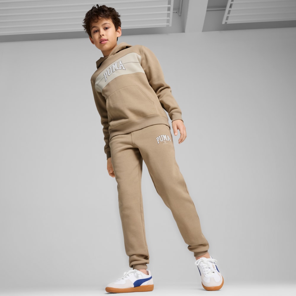 Изображение Puma Детские брюки PUMA SQUAD Sweatpants Youth #2: Oak Branch