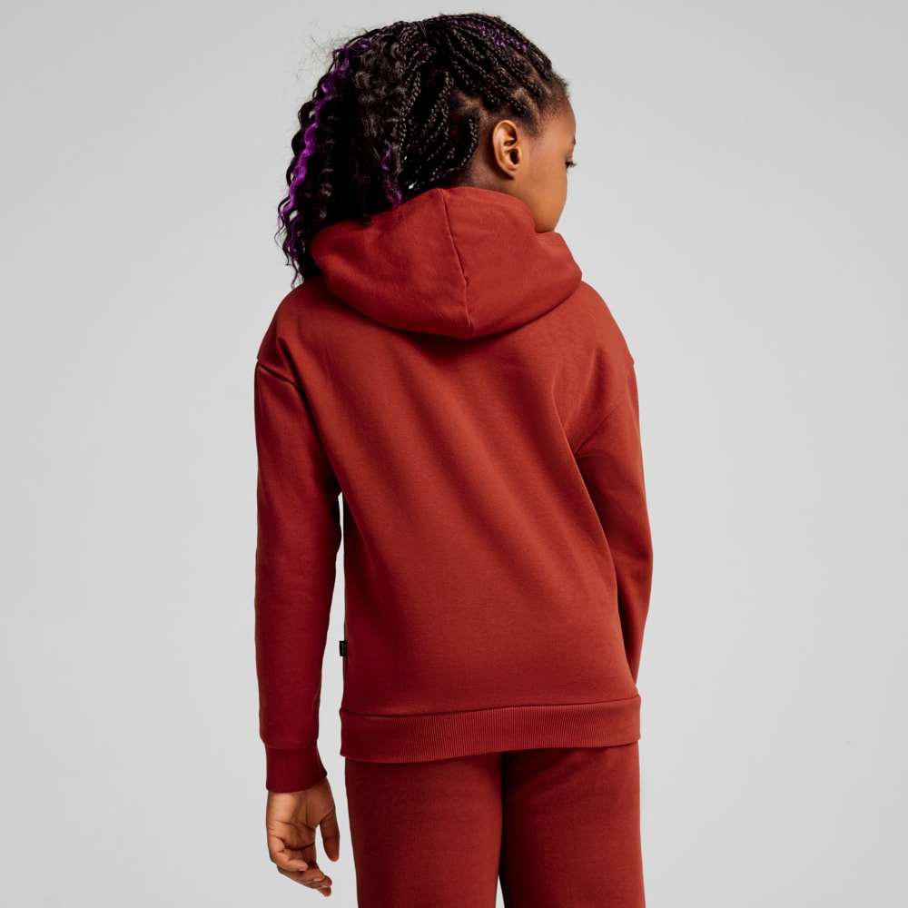 Зображення Puma Дитяче худі ESS+ SCRIPT Hoodie Youth #2: Intense Red-gold foil